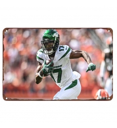 New York Jets Aluminum Sign 12x8 Inch Garrett Wilson 002