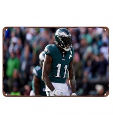 Philadelphia Eagles Aluminum Sign 12x8 Inch A.J. Brown 002