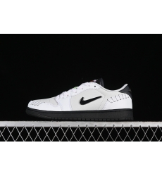 AIR JORDAN 1 LOW METHOD OF MAKE WHITE GREY BLACK