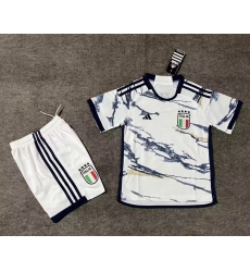 Youth Soccer Jersey Italy Away White