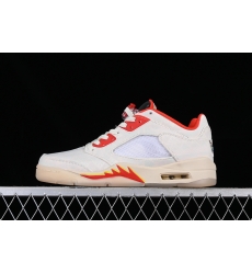 AIR JORDAN 5 LOW CHINESE NEW YEAR RED WHITE YELLOW DD2240 100