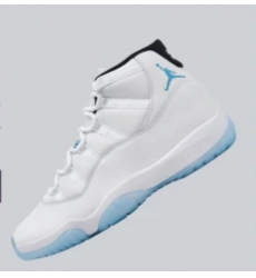 Air Jordan 11 White Blue Men Shoes 24Z21