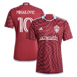 Men Colorado Rapids Djordje Mihailovic 2024 25 Home Replica Red