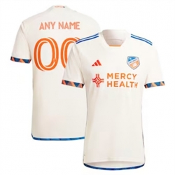 Men FC Cincinnati Custom 2024 25 Away Replica White