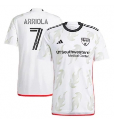 Men FC Dallas Paul Arriola 2023 24 Away Replica White