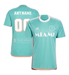 Youth Inter Miami CF Custom 2024 25 Third Replica Aqua