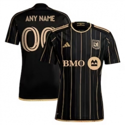 Men Los Angeles FC Custom 2024 25 Home Replica Black