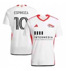 Men San Jose Earthquakes Cristian Espinoza 2024 25 Away Replica White