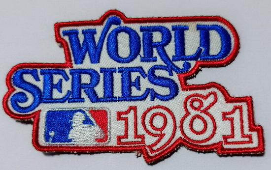 Dodgers 1981 World Series Patch Biaog