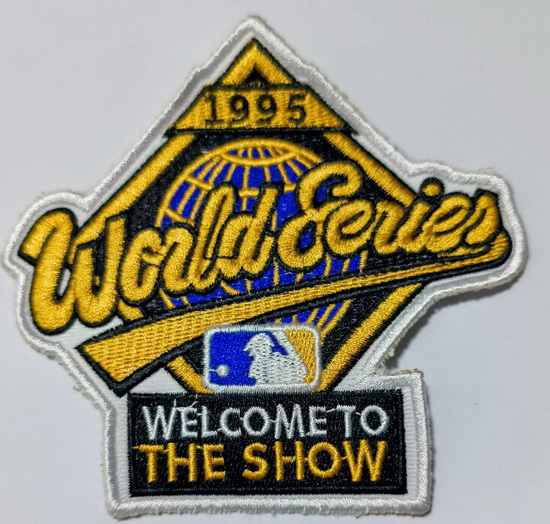 Men Braves 1995 World Series Patch Biaog