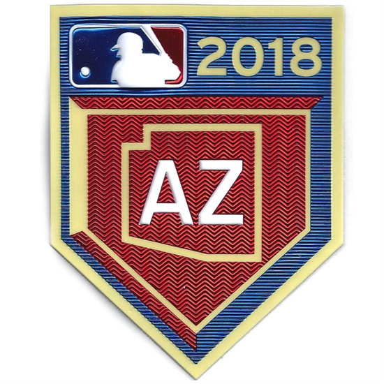 Women 2018 Cactus League Spring Training TPU EmbossTech Jersey Patch Biaog