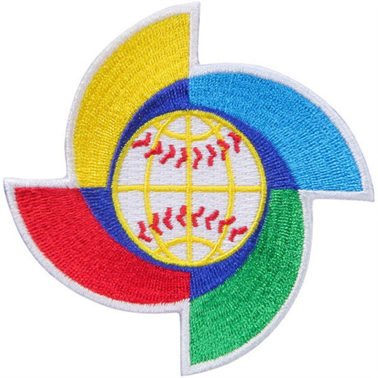 Men 2017 World Baseball Classic Commemorative Patch Biaog