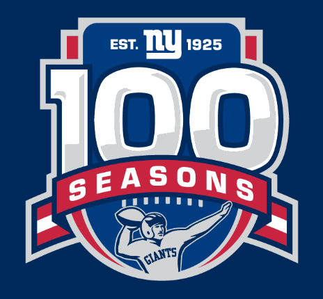 Giants 100 Anniversary Patch Biaog