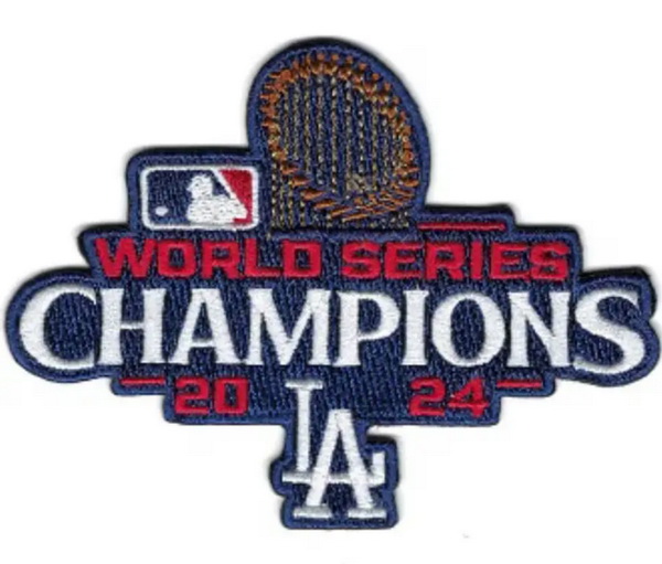 Women 2024 MLB World Series Champions Patch Biaog